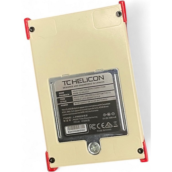 Used TC Helicon VoiceTone Mic Mechanic Vocal Processor