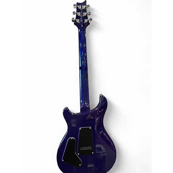 Used PRS SE Standard 24  Trans Blue Solid Body Electric Guitar