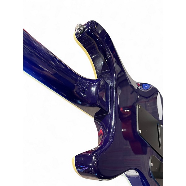 Used PRS SE Standard 24  Trans Blue Solid Body Electric Guitar