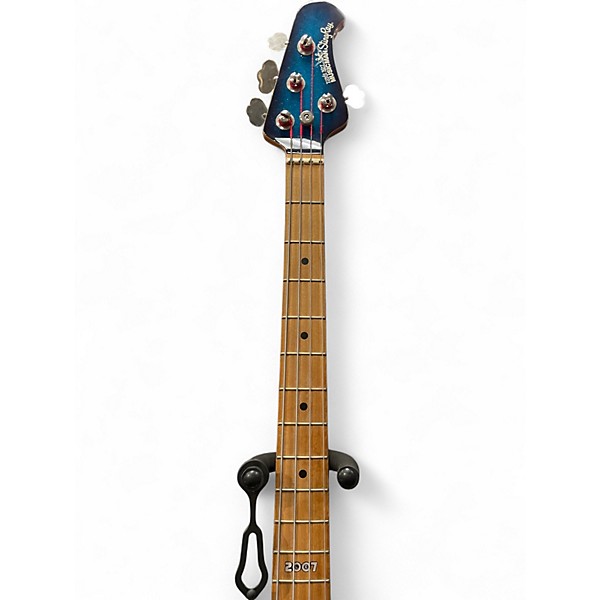 Used 2007 Ernie Ball Music Man Stingray HH 4 String LE BLUE DAWN Electric Bass Guitar