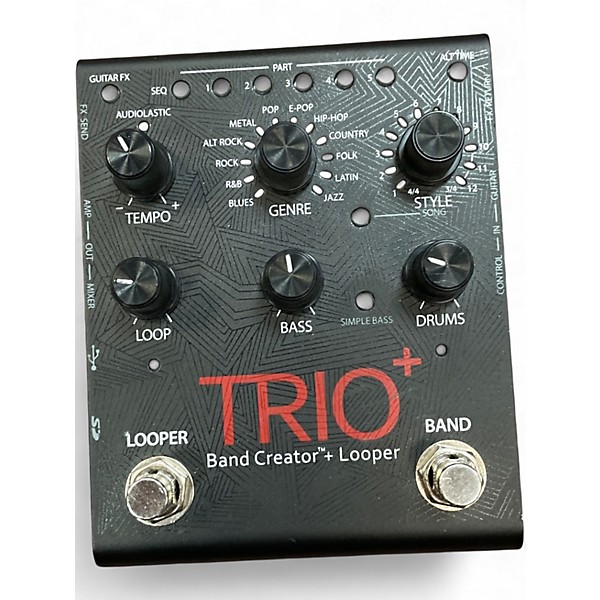 Used DigiTech Trio+ Band Creator Plus Looper Pedal