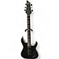 Used Schecter Guitar Research C1 Evil Twin Satin Black Solid Body Electric Guitar thumbnail