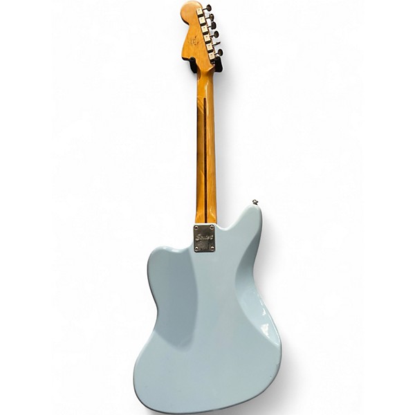 Used Squier Classic Vibe Jaguar Daphne Blue Solid Body Electric Guitar
