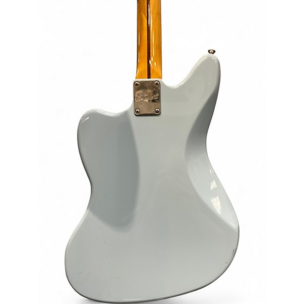 Used Squier Classic Vibe Jaguar Daphne Blue Solid Body Electric Guitar