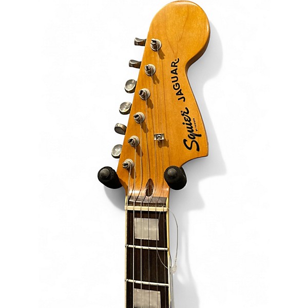 Used Squier Classic Vibe Jaguar Daphne Blue Solid Body Electric Guitar