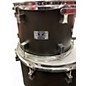 Used Pork Pie 3 Piece Little Squealer 3 Pc Drum Kit Satin Ebony Drum Kit