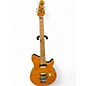 Used Sterling by Music Man AX40 Trans Gold Solid Body Electric Guitar thumbnail