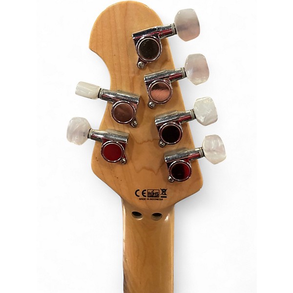 Used Sterling by Music Man AX40 Trans Gold Solid Body Electric Guitar