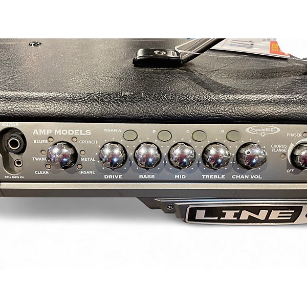 Used Line 6 spider 3 stereo  Solid State Guitar Amp Head