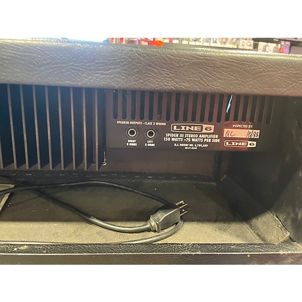 Used Line 6 spider 3 stereo  Solid State Guitar Amp Head