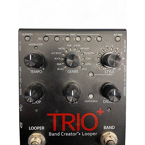 Used DigiTech Trio+ Band Creator Plus Looper Pedal