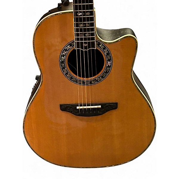 Used Ovation 1769-ADII Al Di Meola Signature Natural Acoustic Electric Guitar