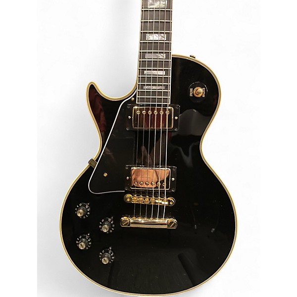 Used Gibson 1968 Gibson Les Paul Custom Ebony Solid Body Electric Guitar