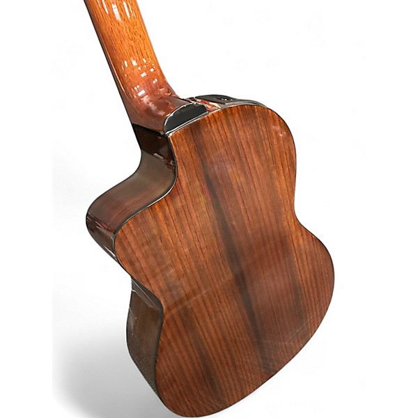 Used Takamine EG128SC Natural Classical Acoustic Electric Guitar