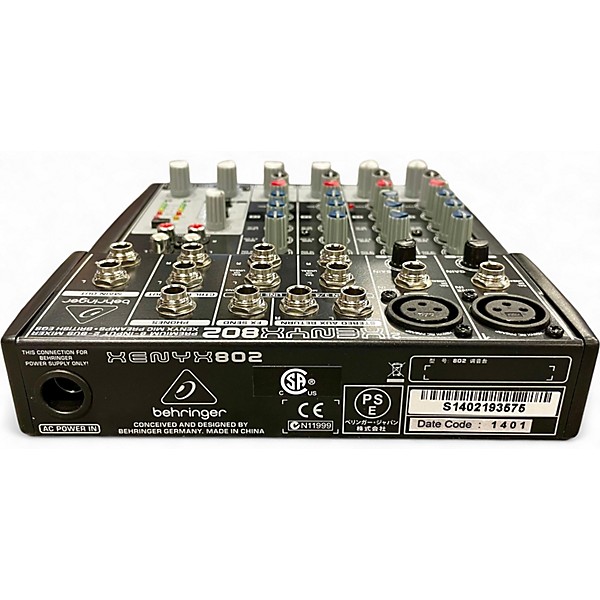 Used Behringer Xenyx 802 Unpowered Mixer
