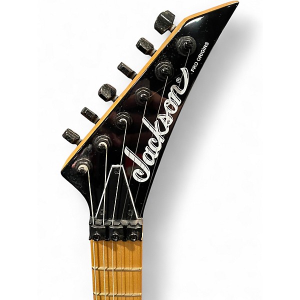 Used Jackson Pro Origins Series 1985 San Dimas SD1 HH FR Black Solid Body Electric Guitar