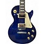 Used 2024 Gibson 2024 Gibson 1960 LES PAUL STANDARD AAA TOP LIMITED Blue Solid Body Electric Guitar