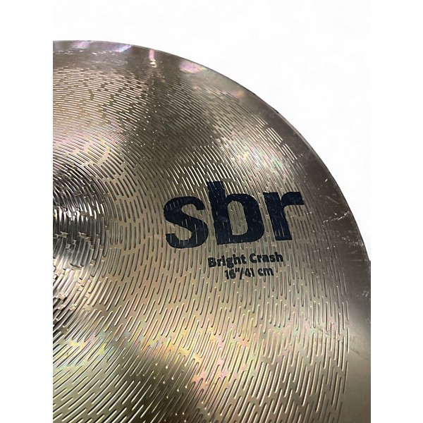 Used SABIAN 16in SBR BRIGHT CRASH Cymbal