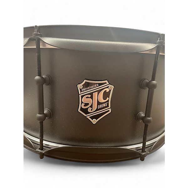 Used SJC 14in PATHFINDER SNARE BLACK Drum