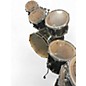 Used Ddrum 7 Piece Dominion 7 PIECE Brushed Olive Metallic Drum Kit
