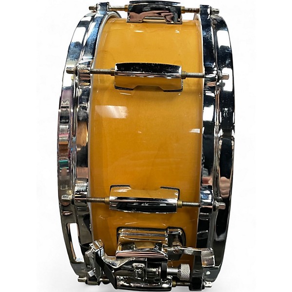 Used Pearl 5X14 Masters Premium Snare natural maple Drum