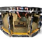 Used Pearl 6X14 ALL BRASS SHELL BRASS Drum