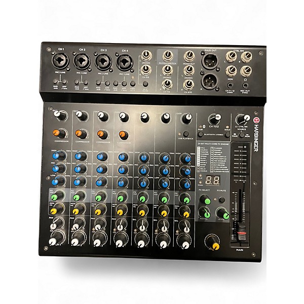 Used Harbinger LX12 Powered Mixer