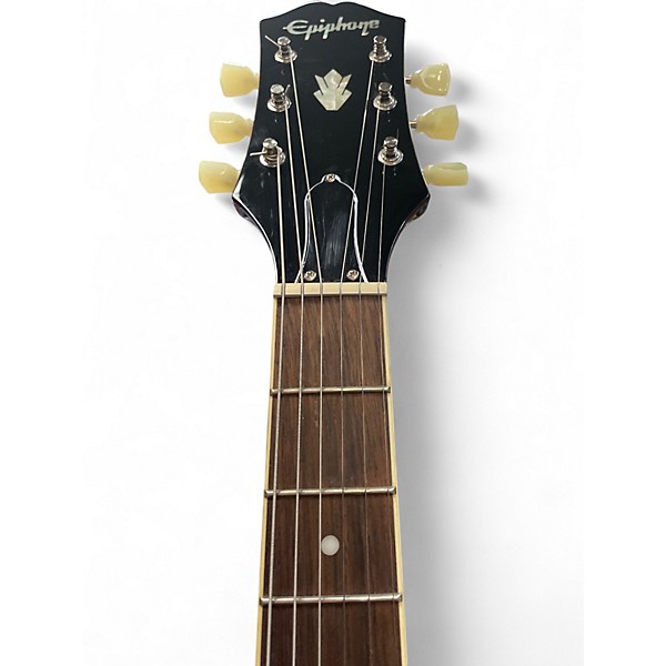 Used Epiphone ES335 Vintage Sunburst Hollow Body Electric Guitar