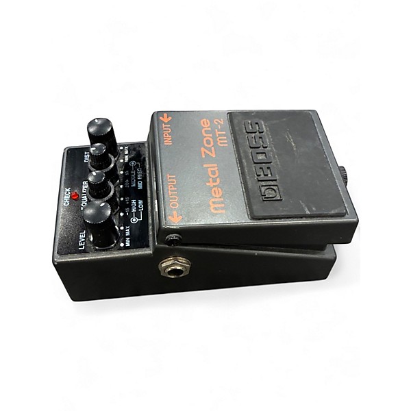 Used BOSS MT2 Metal Zone Distortion Effect Pedal