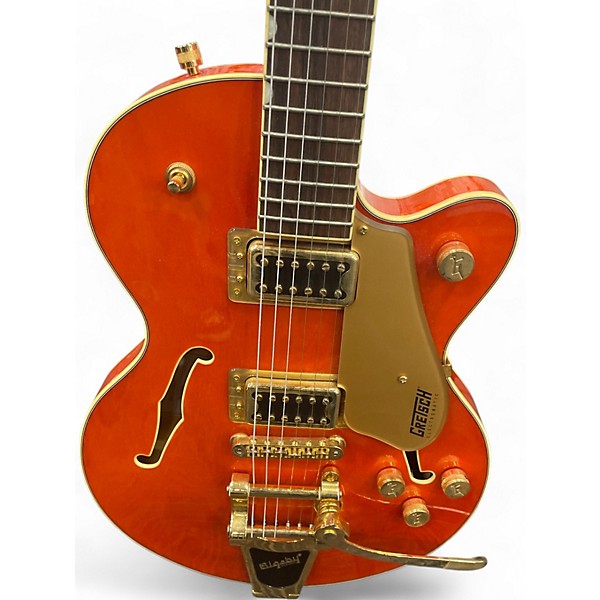 Used Gretsch Guitars G5655TG Orange Hollow Body Electric Guitar
