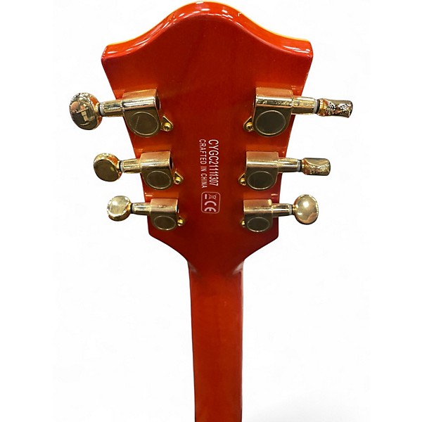 Used Gretsch Guitars G5655TG Orange Hollow Body Electric Guitar