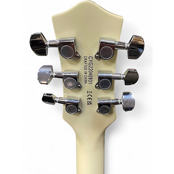 Used 2022 Gretsch Guitars G5220 Electromatic VINTAGE WHITE Hollow Body Electric Guitar