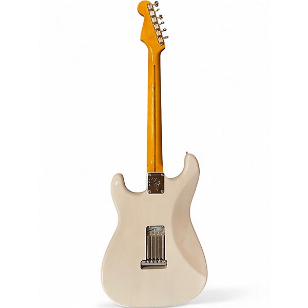 Used 2024 Fender Artist Series Eric Johnson Stratocaster White Blonde Solid Body Electric Guitar