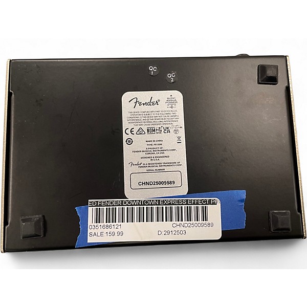 Used Fender DOWNTOWN EXPRESS Effect Processor