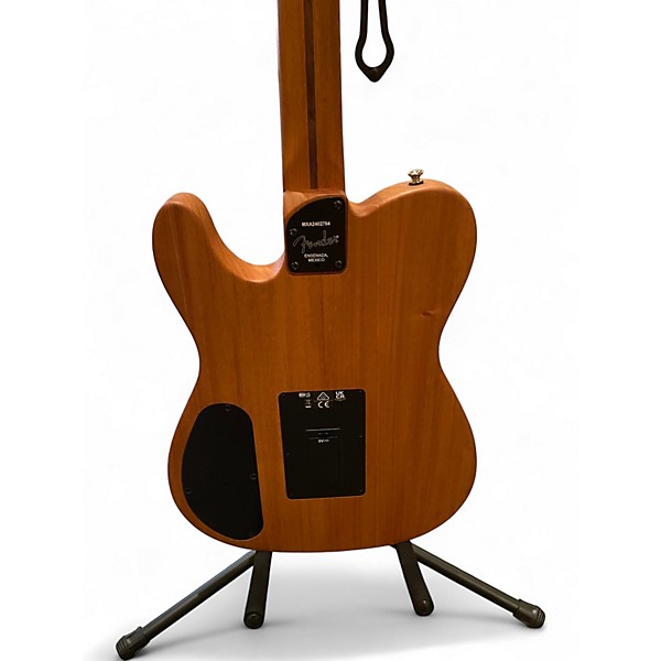 Used Fender FINNEAS ACOUSTISONIC SIGNATURE CAPPUCCINO Solid Body Electric Guitar