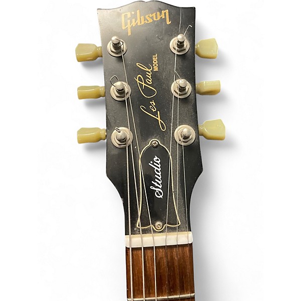 Used Gibson Les Paul Studio Worn Brown Solid Body Electric Guitar