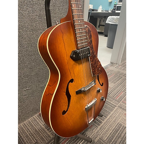 Used Godin 5th Avenue Kingpin P90 COGNAC BURST Hollow Body Electric Guitar