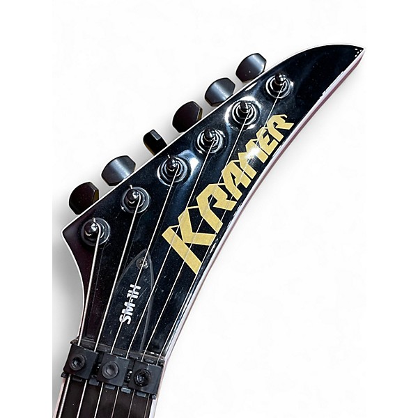 Used Kramer SM-1H Blue Solid Body Electric Guitar