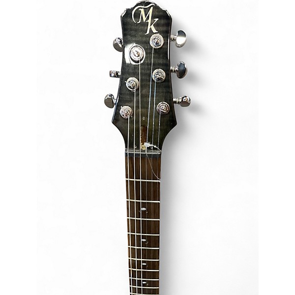 Used Michael Kelly VALOR CUSTOM GREEN Solid Body Electric Guitar