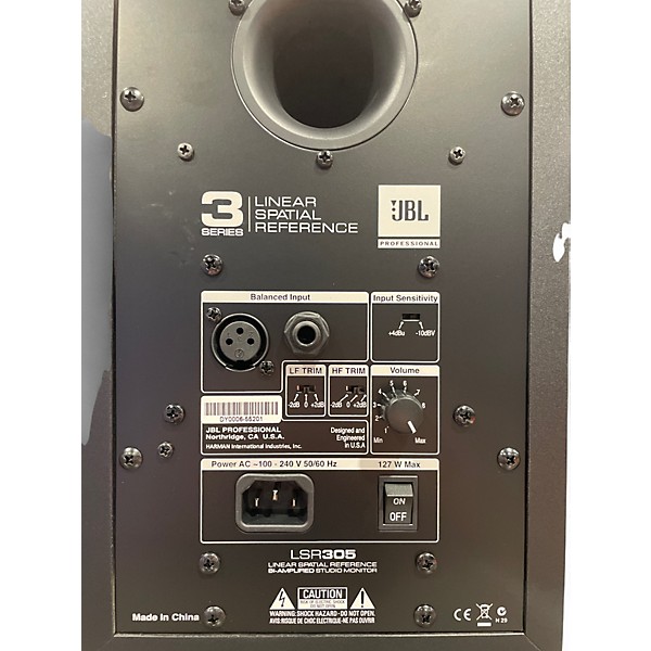 Used JBL LSR305 Pair Powered Monitor