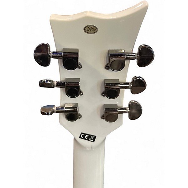 Used Harley Benton SC1000 White Solid Body Electric Guitar