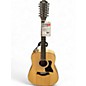 Used Taylor 150E Natural 12 String Acoustic Electric Guitar thumbnail
