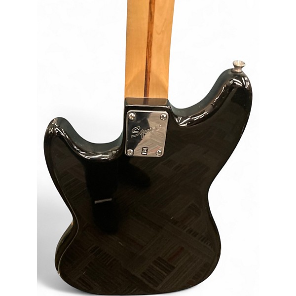 Used 2020s Squier Bronco Black Electric Bass Guitar