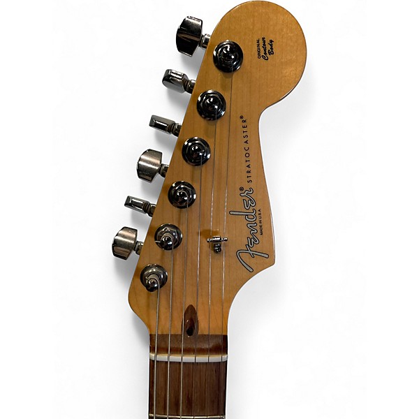 Used Fender American Standard Stratocaster HH 3 Tone Sunburst Solid Body Electric Guitar