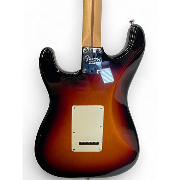 Used Fender American Standard Stratocaster HH 3 Tone Sunburst Solid Body Electric Guitar