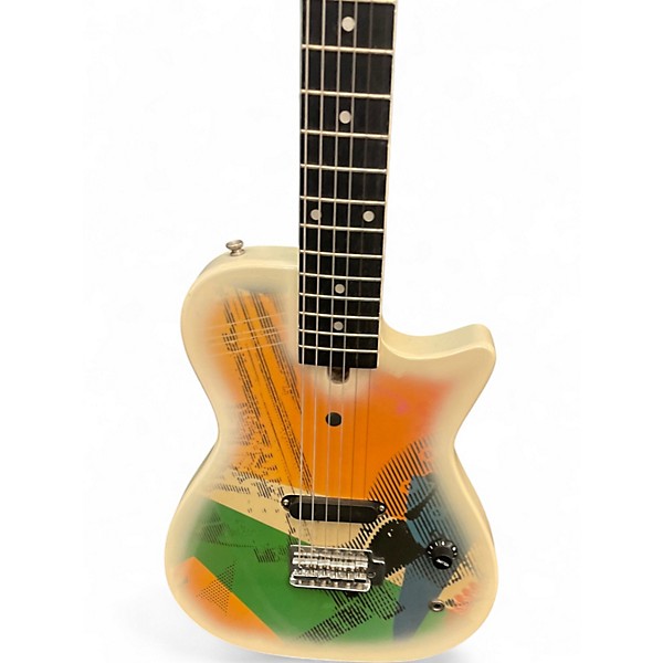 Used Gretsch TW100T White Solid Body Electric Guitar