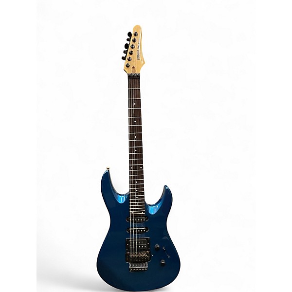 Used Yamaha rgz312 Blue Solid Body Electric Guitar