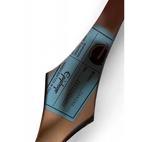 Used Epiphone CASINO Natural Hollow Body Electric Guitar