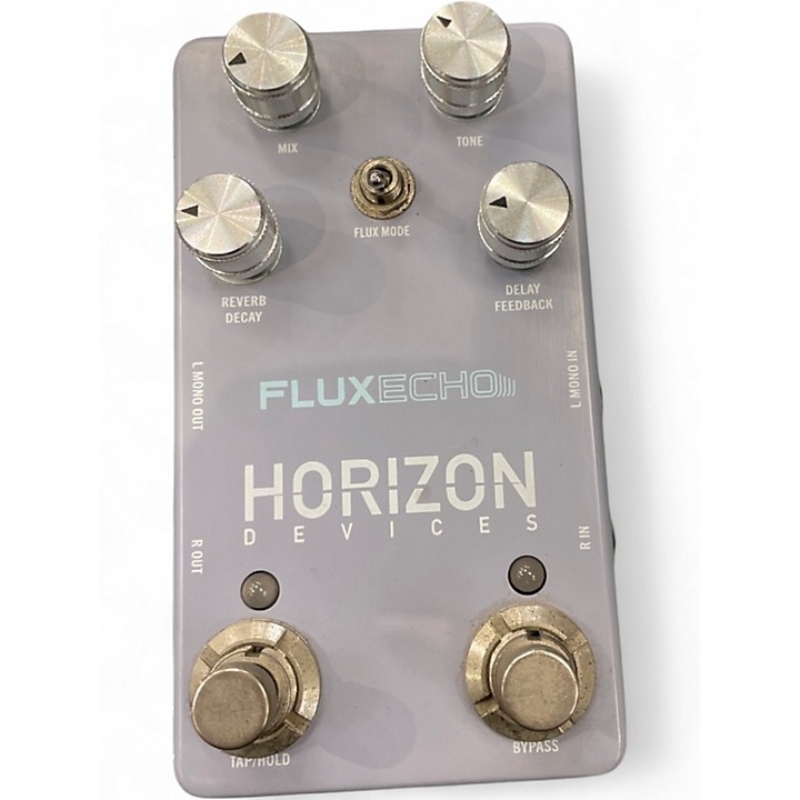HORIZON DEVICE FLUX ECHO ギターエフェクター Horizon Devices launches the Flux Echo reverb/delay combo