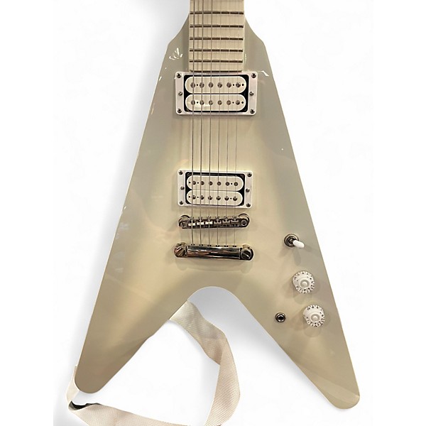 Used Epiphone Brendon Small Signature "Snow Falcon" Flying V Snow Burst Solid Body Electric Guitar